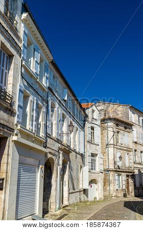 Historic buildings in Angouleme, the Charente department of France