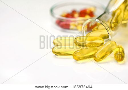 Soft Gelatin Capsule Use In Pharmaceutical Manufacturing.