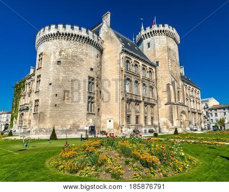 Town Hall of Angouleme, an ancient castle - Charente, France