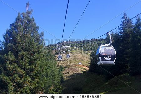 Skyline Gondola Cableway Rotorua New Zealand