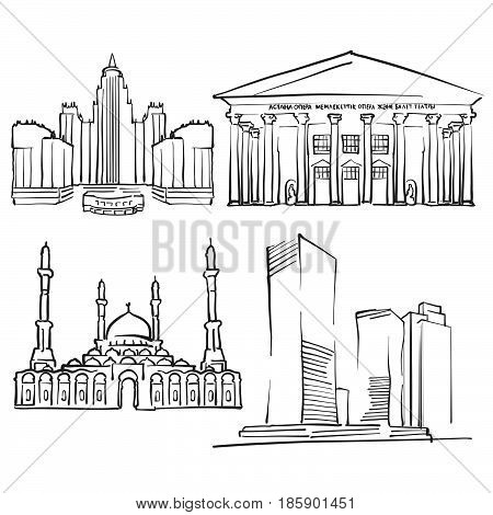 Astana Kazakhstan Famous Buildings