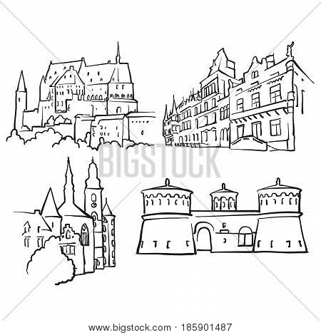 Luxembourg Luxembourg Famous Buildings