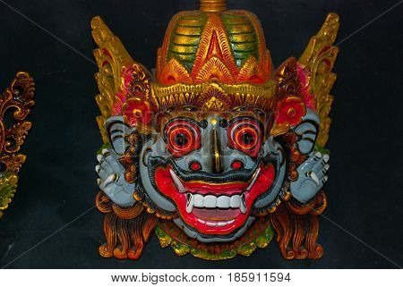 Traditional Masks, Bali, Indonesia