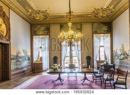 Inside View Of Castle Phillipsruhe