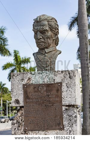 Statue Of Inca Garcilaso De La Vega