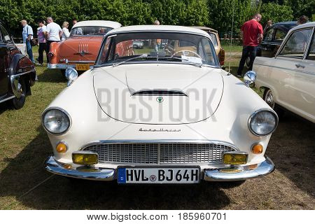 Paaren Im Glien, Germany - May 19: German Sports Car Auto Union 1000 Sp Coupe, 