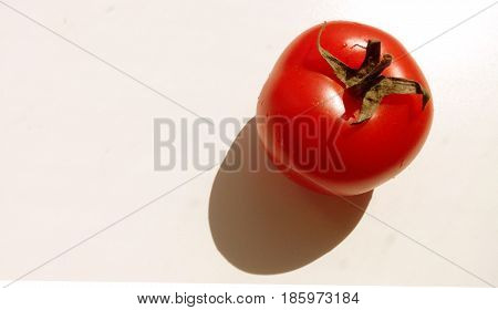 Tomato natural isolated on a white background