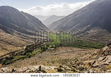 Picture Took In Viewpoint Las Peñitas, Fuerteventura, Spain.