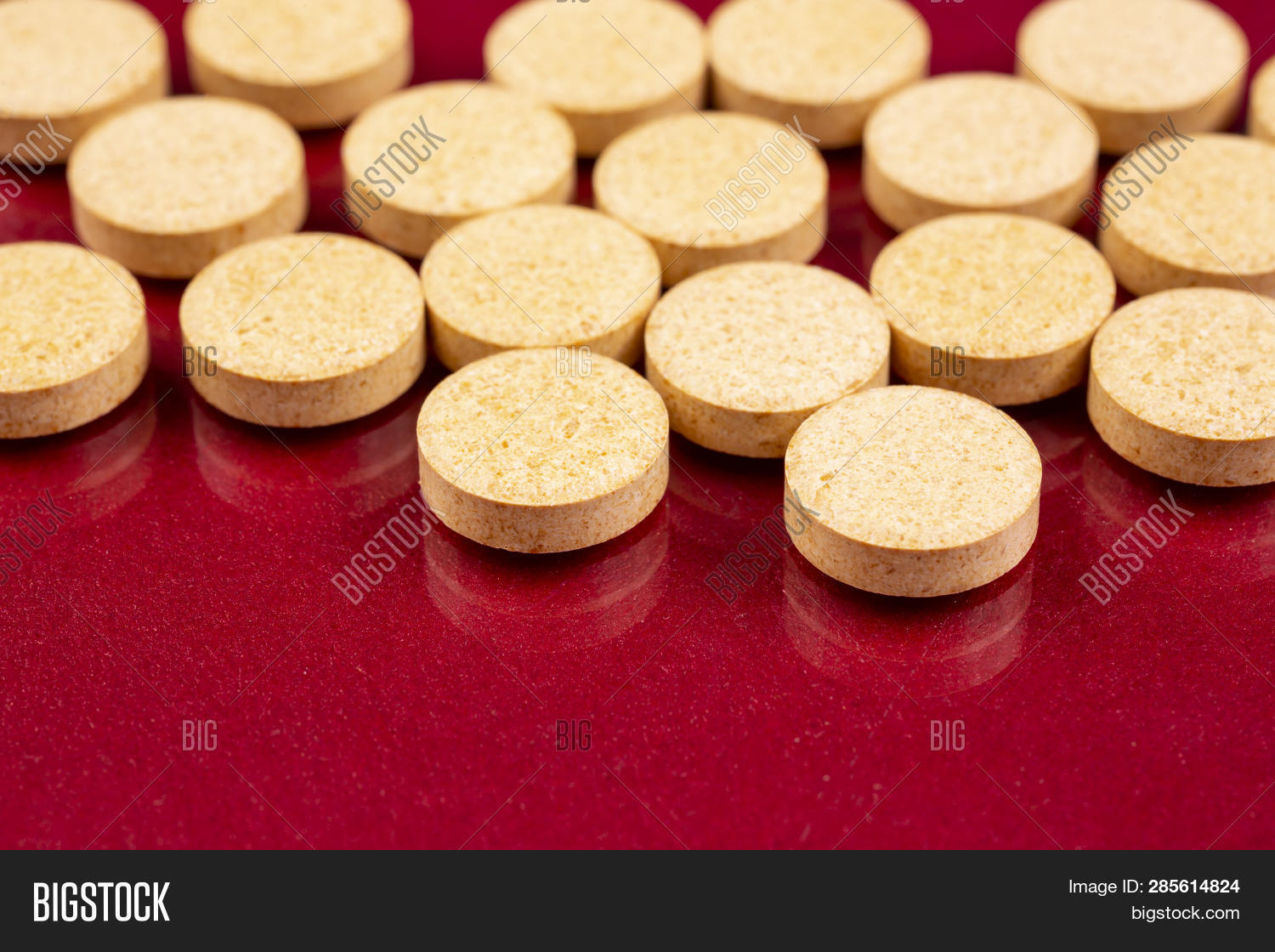 Beige Pills Isolated Image & Photo (Free Trial) Bigstock