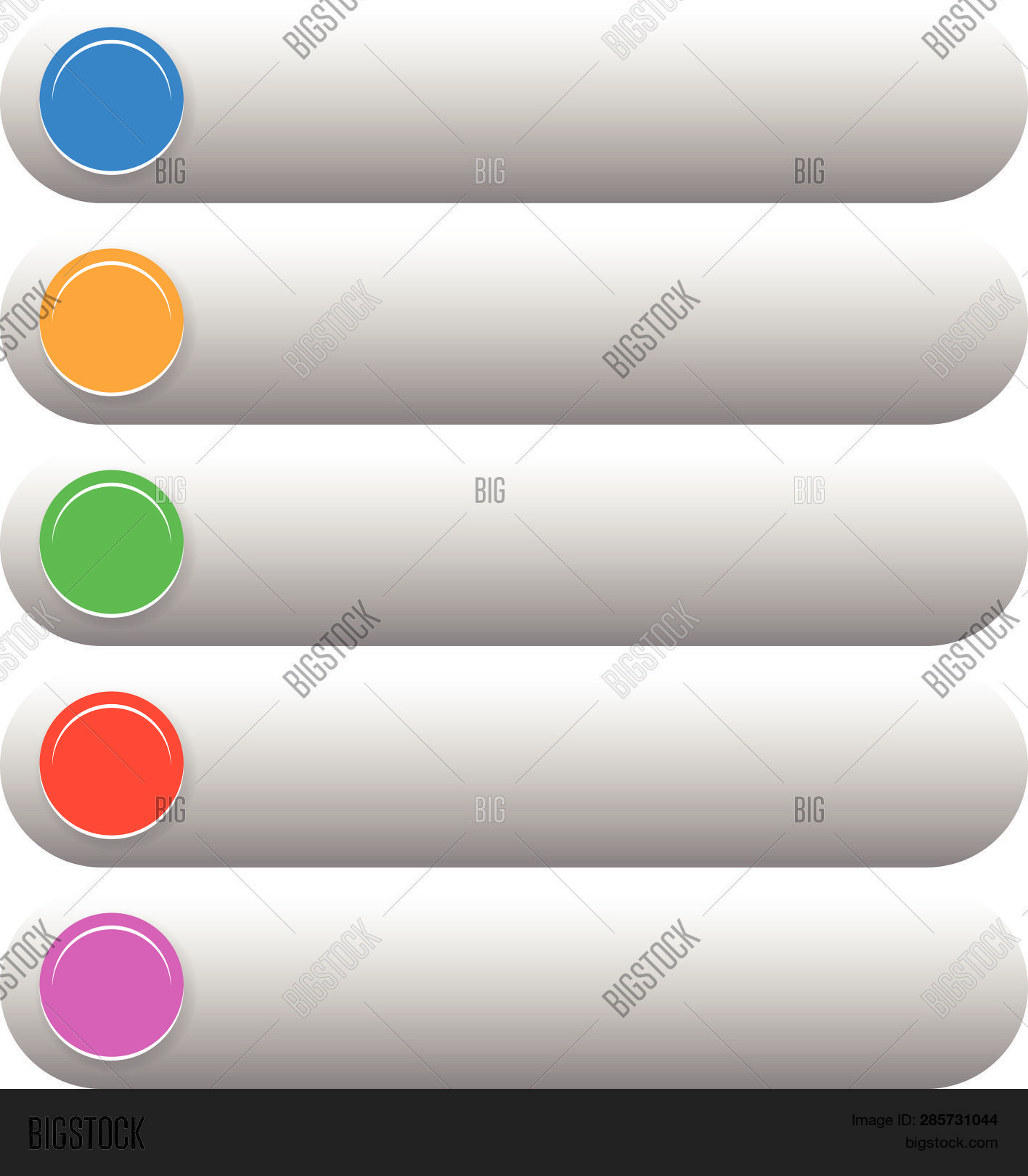 Button Element Vector & Photo (Free Trial) | Bigstock