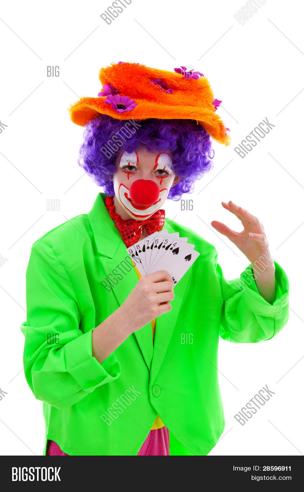 Clown Magic Rabbit Out Image & Photo (Free Trial) | Bigstock
