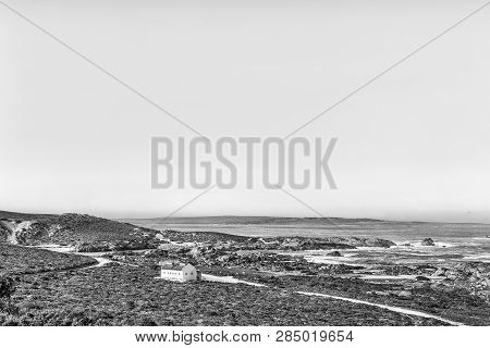 Paternoster, South Africa, August 21, 2018: A View Of Tietiesbaai Caravan Park In The Cape Columbine
