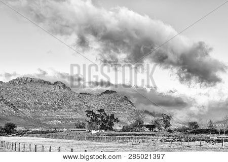 Kromrivier, South Africa, August 25, 2018: Sunrise At Kromrivier Cederberg Park, A Holiday Resort In