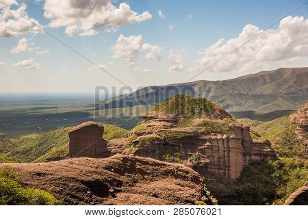 Los Terrones Is A National Park In Córdoba, Argentina. Its Red Eroded Rocks Create Amazing Shapes!