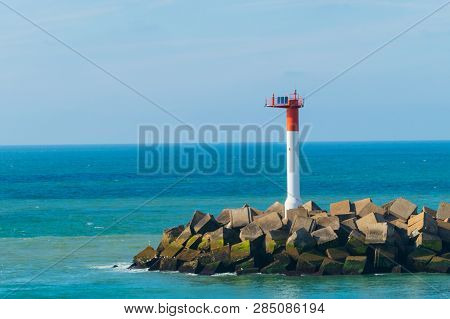 Lighthouse Dunkirk France English Channel North Sea