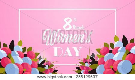 Bouquet Of Peony Flowers 8 March Happy Womens Day Concept Beautiful Floristry For Holidays Greeting 