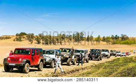 Jeep Convoy At