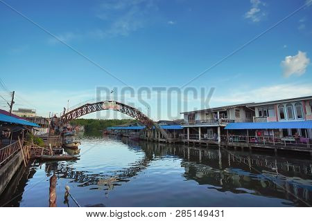 Trad, Thailand - December 01, 2018: Viewpoint Of The Eye Of Nam Chieo Village, Trad Province, Thaila