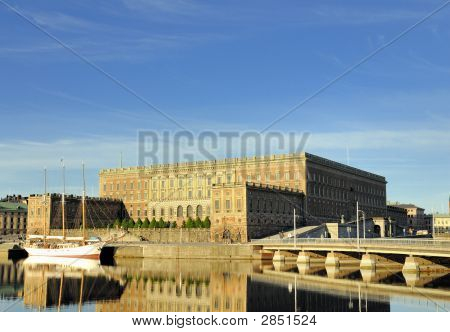 Královský palác ve Stockholmu.