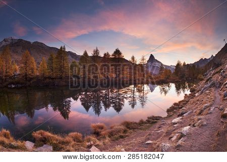 Mountain Lake Grindjisee