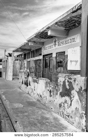 Port Royal, Kingston, Jamaica - March 31 2017: The Buccaneer Restaurant In Port Royal, Jamaica.