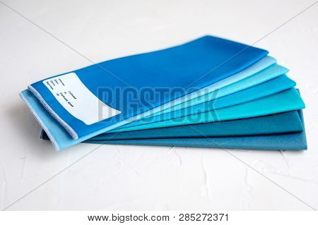 Colorful Palette Of Textile Swatches