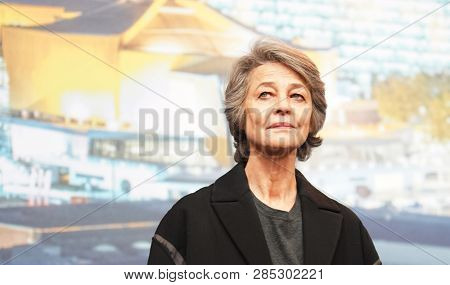  Charlotte Rampling at the Hommage Charlotte Rampling press conference during the 69th Berlinale  Festival Berlin at Grand Hyatt Hotel on February 14, 2019 in Berlin, Germany.        