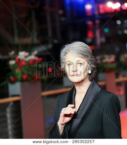 Charlotte Rampling attends the Homage Charlotte Rampling Honorary Golden Bear award ceremony during the 69th Berlinale Film Festival Berlin at Berlinale Palace on February 14, 2019 in Berlin, Germany.