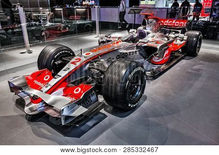 Mclaren Formula One Racing Car On Display
