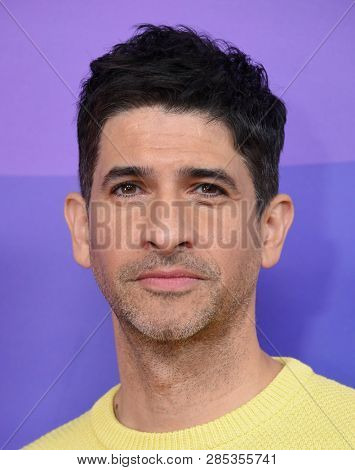 LOS ANGELES - FEB 20:  Raza Jaffrey arrives for the NBCUniversal Mid Season Press Junket on February 20, 2019 in Hollywood, CA                