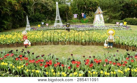 2019 Shilin Official Residence Tulip Exhibition, Taipei, Taiwan