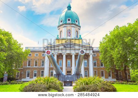 London, Uk - May 22 2018: Imperial War Museums (iwm)  Intended To Record The Civil And Military War