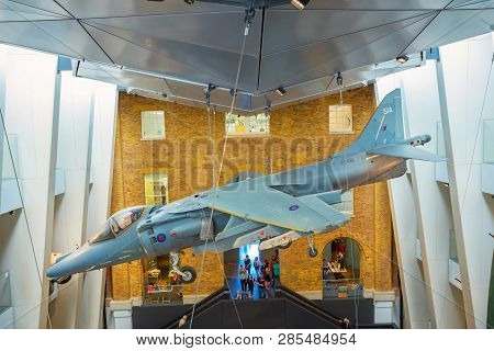 London, Uk - May 22 2018: Imperial War Museums (iwm)  Intended To Record The Civil And Military War