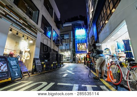 Night Life In Nampo-dong Street