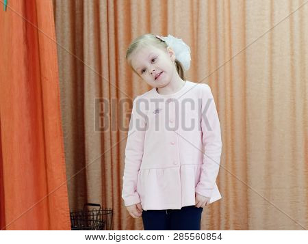 Gomel, Belarus - February 22, 2019: Matinee In Kindergarten Dedicated To The Day Of The Soviet Army.