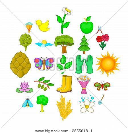 Prime Icons Set. Cartoon Set Of 25 Prime Vector Icons For Web Isolated On White Background