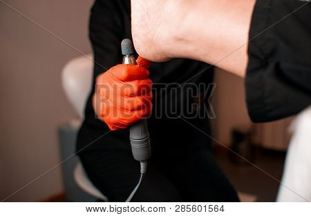 Medical Office, Podology, Treatment Of Foot Problems, Doctor And Patient, Healthy Lifestyle