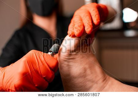 Medical Office, Podology, Treatment Of Foot Problems, Doctor And Patient, Healthy Lifestyle