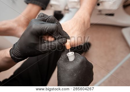 Medical Office, Podology, Treatment Of Foot Problems, Doctor And Patient, Healthy Lifestyle