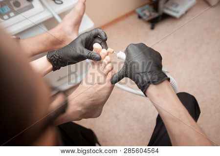 Medical Office, Podology, Treatment Of Foot Problems, Doctor And Patient, Healthy Lifestyle