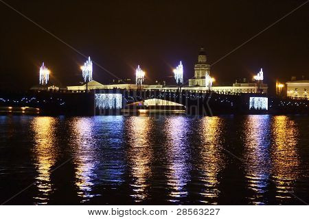 สะพานวังคืน St.Petersburg
