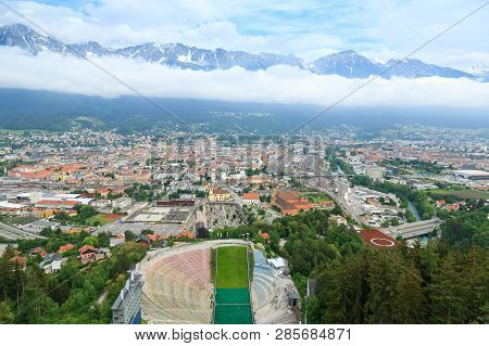 Bergisel Ski Jumping, Innsbruck, Austria Landmark View