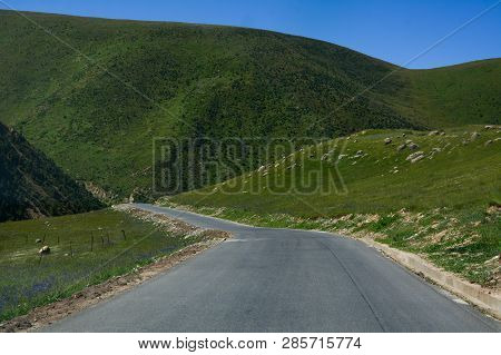 Mountain Scenery Of Garze Tibetan