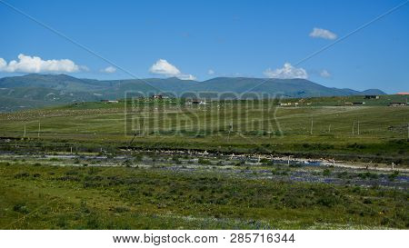 Mountain Scenery Of Garze Tibetan