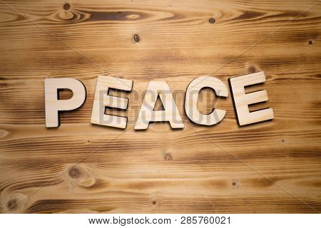 DDD word made with building blocks on wooden board