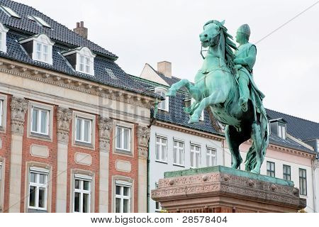 Absalon på Hojbro Square i København, Danmark