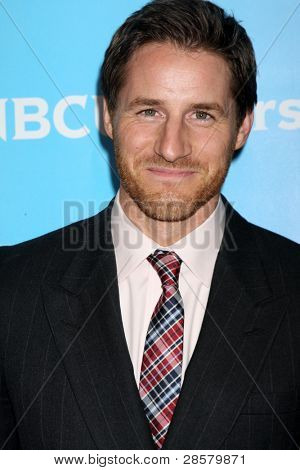 LOS ANGELES - JAN 6:  Sam Page arrives at the NBC Universal All-Star Winter TCA Party at The Athenauem on January 6, 2012 in Pasadena, CA