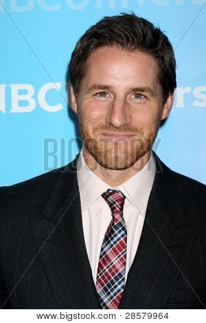 LOS ANGELES - JAN 6:  Sam Page arrives at the NBC Universal All-Star Winter TCA Party at The Athenauem on January 6, 2012 in Pasadena, CA