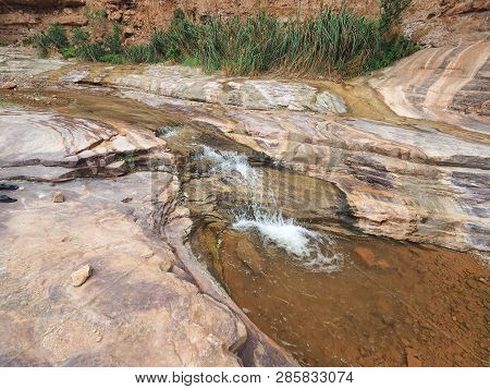 Hermit Creek And The Hermit Trail In Grand Canyon National Park, Arizona.