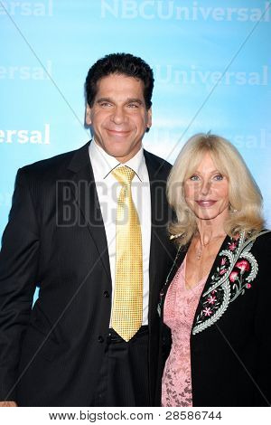 Los Angeles jan 6: Lou Ferrigno kommt in der Nbc universal alle Sterne Winter Tca Partei an die Ath